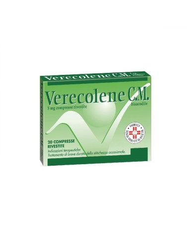 Bisacodile 5mg - Stitichezza Occasionale Compresse
