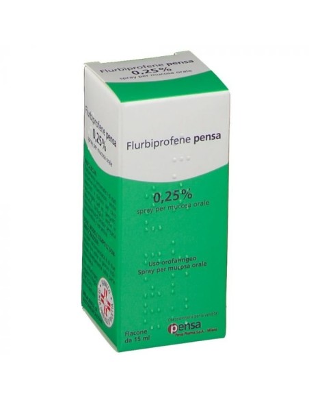 Flurbiprofene FG 0,25% Spray Mucosa Orale