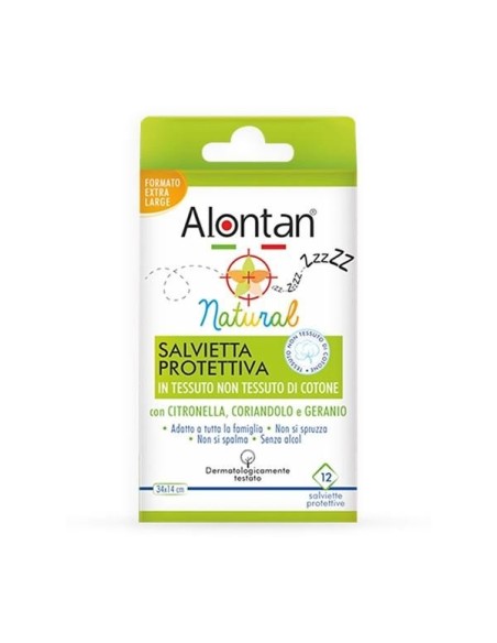 Salviette fitorepellenti protezione cotone TNT 12 pezzi
