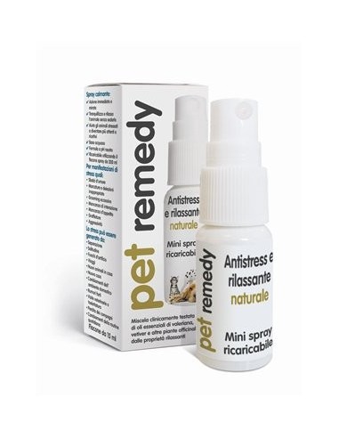 Spray rilassante per animali uso veterinario