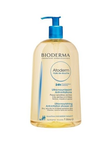 Bioderma Atoderm Olio Doccia Ultra-Nutriente Pelle Secca 1 L