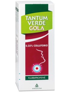 Collutorio gola 0,25% Flurbiprofene - antinfiammatorio