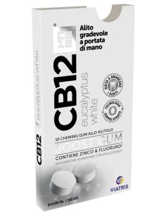 CB12 Boost Chewing-Gum Gomme Eucalipto