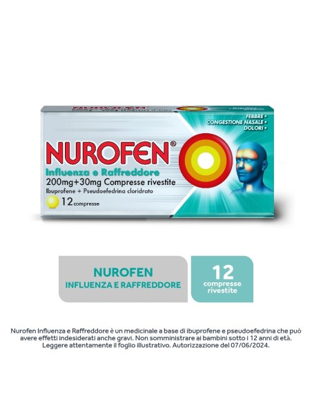 Nurofen Influenza e Raffreddore: sollievo rapido