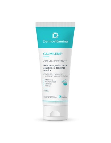Dermovitamina Calmilene Crema Idratante Pelle Secca e Sensibile 250 ml