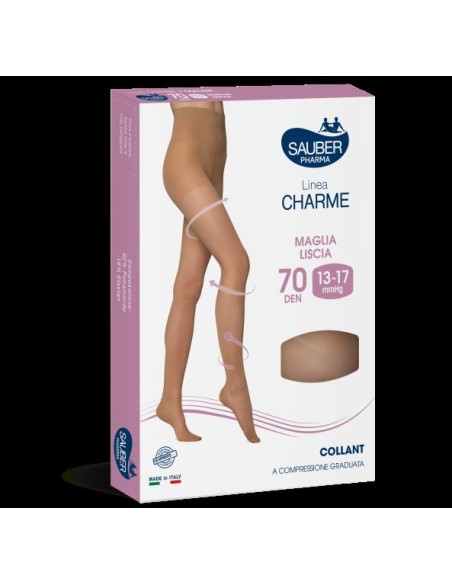 Collant 70 Den Neutro Beige Taglia 3