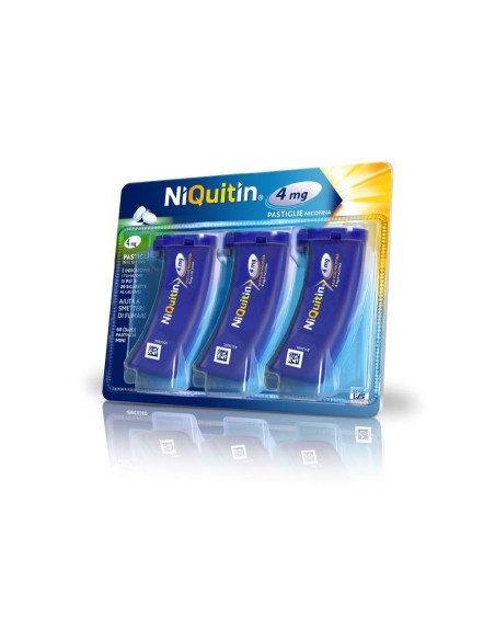 NiQuitin 4 mg Nicotina - Mini Pastiglie Smettere di Fumare