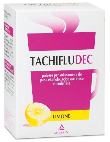 Paracetamolo Tachifludec per Influenza - Bustine Limone
