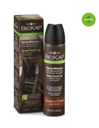 Ritocco Spray Castano Scuro - effetto naturale