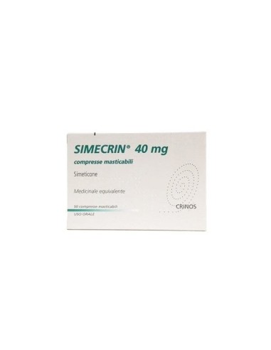 Simecrin 40 mg Simeticone - Meteorismo