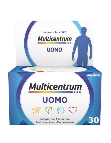 Multicentrum Uomo: Multivitaminico 30 compresse