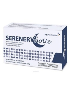 Integratore Sonno Serenerv Notte - riposo sereno