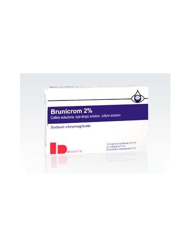 Collirio sodio cromoglicato 2% - monodose 0,3 ml