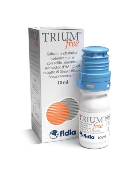 Collirio Lubrificante Trium Free 10 ml