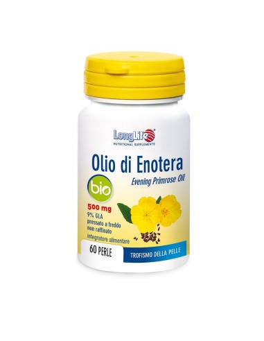 Olio di Enotera Bio 500 mg per la pelle