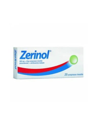 Zerinol 300mg + 2mg Contro Febbre e Influenza
