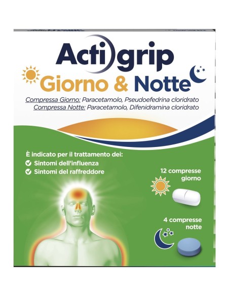 Actigrip Giorno e Notte – Sollievo rapido