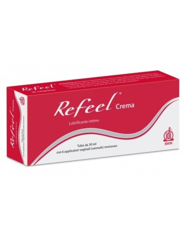 Lubrificante vaginale Refeel crema 30 ml + cannule