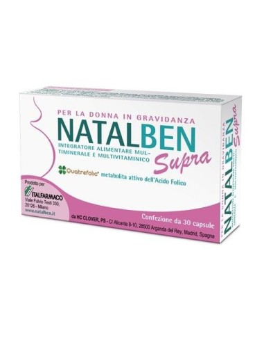 Natalben Supra Integratore Gravidanza