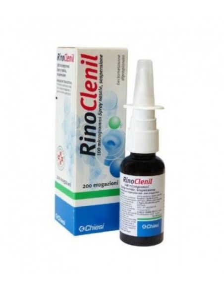 Rinoclenil Spray Nasale 100 mcg Beclometasone