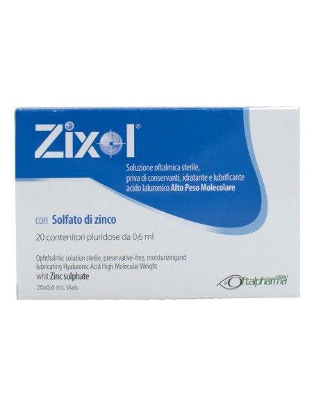 Zixol Gocce Oculari: sollievo occhi secchi