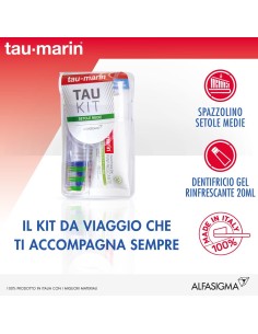 Kit Da Viaggio Spazzolino e Dentifricio 20 ml