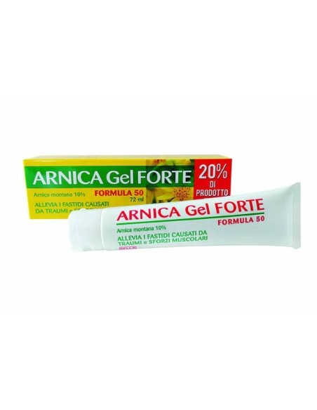Arnica 10% Gel Forte: lenitivo per traumi