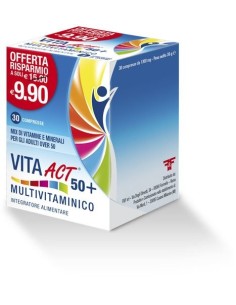 Multivitaminico 50 Vitamine per salute quotidiana