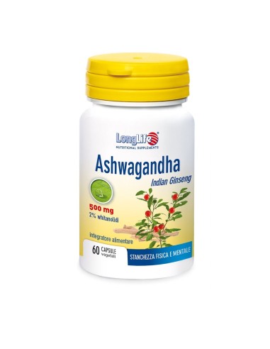 Ashwagandha Integratore Rilassante 60 Capsule