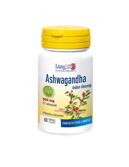 Ashwagandha Integratore Rilassante 60 Capsule