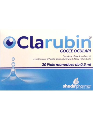Clarubin Gocce Oculari 20 Flaconcini Monodose