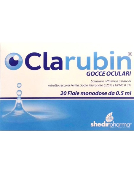 Clarubin Gocce Oculari 20 Flaconcini Monodose