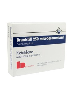 Ketotifen collirio per congiuntivite - Brunistill 0,025 mg
