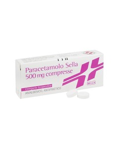 Paracetamolo Sella 500 mg Analgesico Antipiretico 30 Compresse