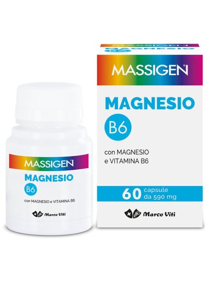 Massigen Magnesio B6 Integratore: benessere e vitalità