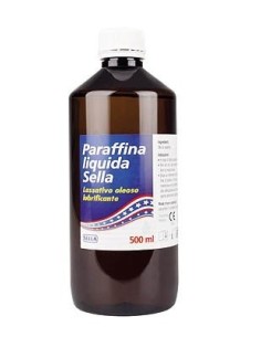 Sella Paraffina Liquida Lassativo 500 ml