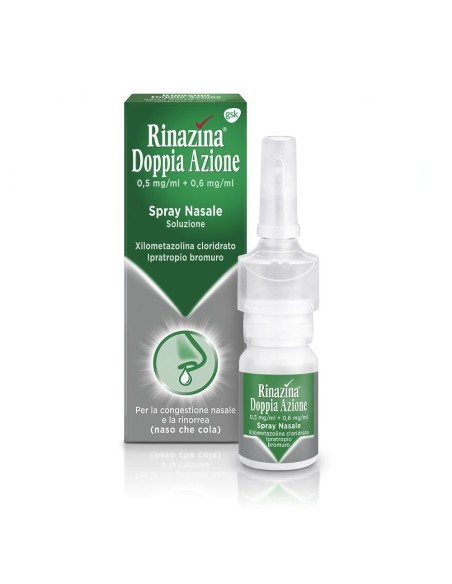 Rinazina Doppia Azione Spray Nasale Decongestionante