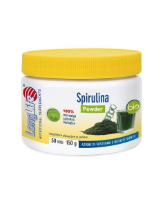 Spirulina Bio Integratore Ricostituente 50 Dosi