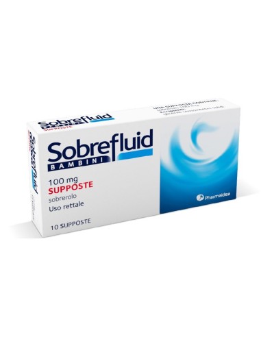 Sobrerolo 100 mg: supposte pediatriche efficaci