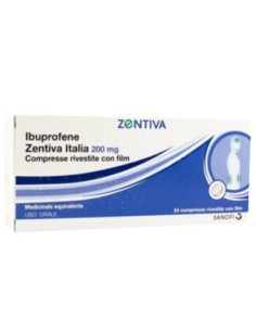 Ibuprofene 200 mg Antinfiammatorio - Zentiva