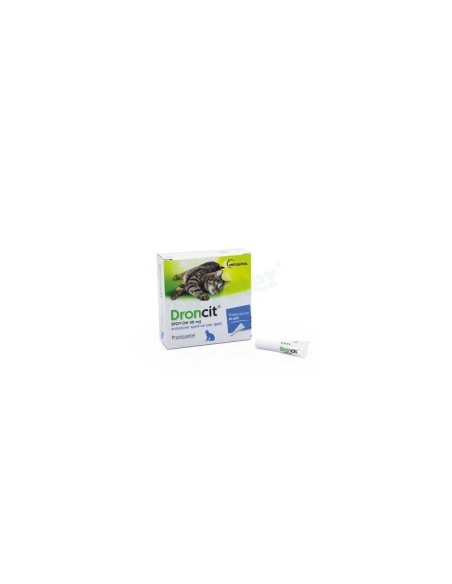 Droncit Spot-On Antiparassitario per Gatti 4 tubetti 20 mg