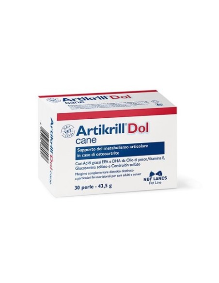Artikrill Dol per Osteoartrite Cane 30 Perle