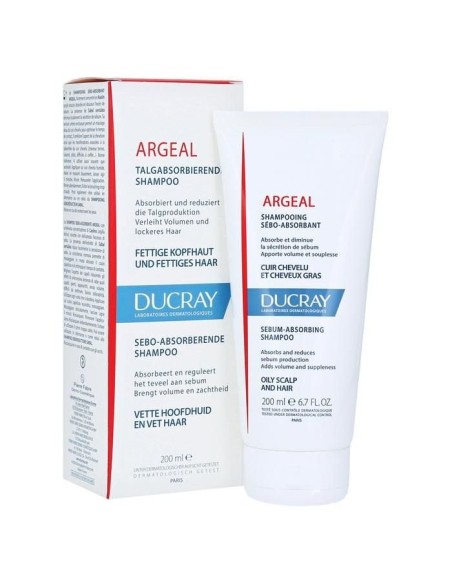 Shampoo seboassorbente capelli grassi - Ducray Argeal