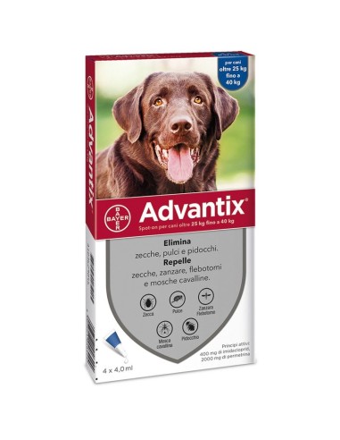 Advantix Spot-On Cani 25-40 kg