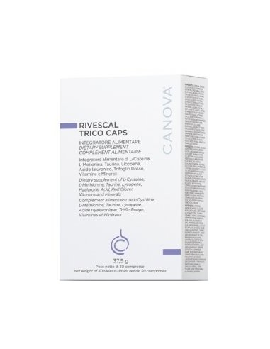 Rivescal Trico Caps Integratore Capelli Unghie 30 Compresse