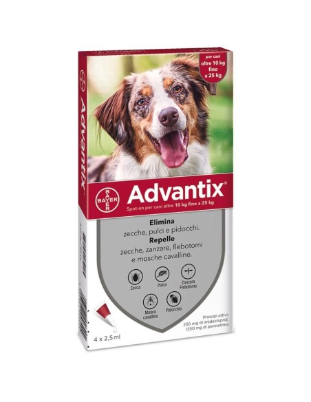 Advantix Spot-On Cani 10-25 kg Monodose