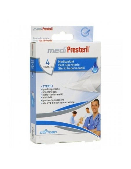 Medicazione Post Operatoria Delicata in TNT - TNT 10x20 cm