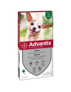Advantix Spot-On Cani fino a 4 kg - protezione efficace