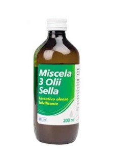 Sella Miscela 3 Oli Lassativo: benessere intestinale