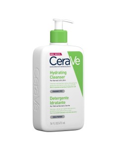 Detergente Idratante Viso con Ialuronico e Ceramidi